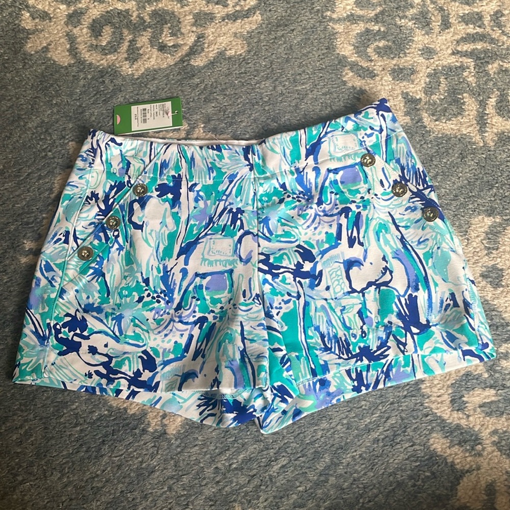 Lily Pulitzer shorts, Blue